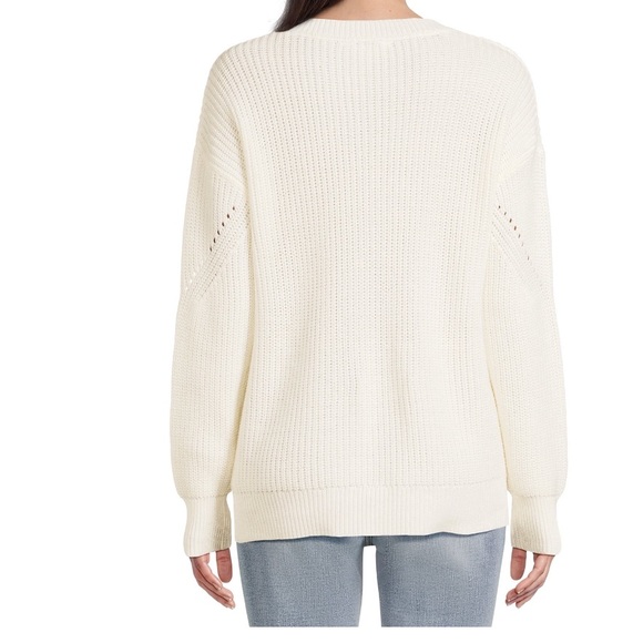 🔥4X$25 Time and Tru Women's Shaker Knit Sweater XXXL - Picture 5 of 13